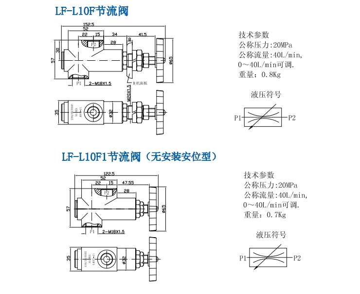 LF-L10F節(jié)流閥